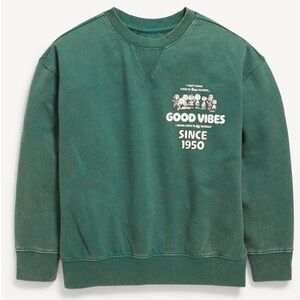 Old Navy Dark Green Crewneck Sweater